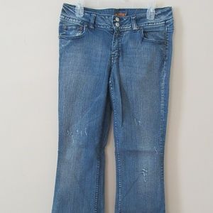 Juniors Denim V Blue Jeans Size 11/12